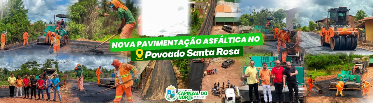 Prefeitura de Capinzal do Norte inicia nova etapa de pavimentação asfáltica no Povoado Santa Rosa