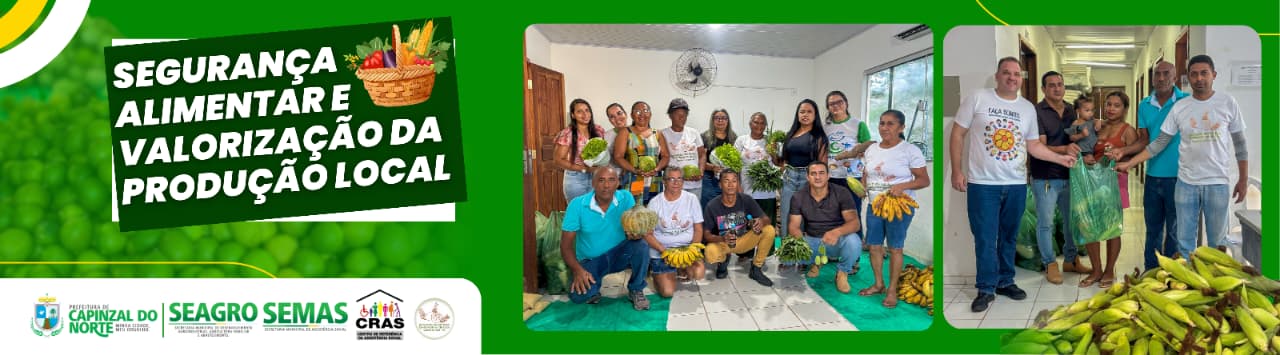 SEGURANÇA ALIMENTAR E VALORIZAÇÃO DA PRODUÇÃO LOCAL